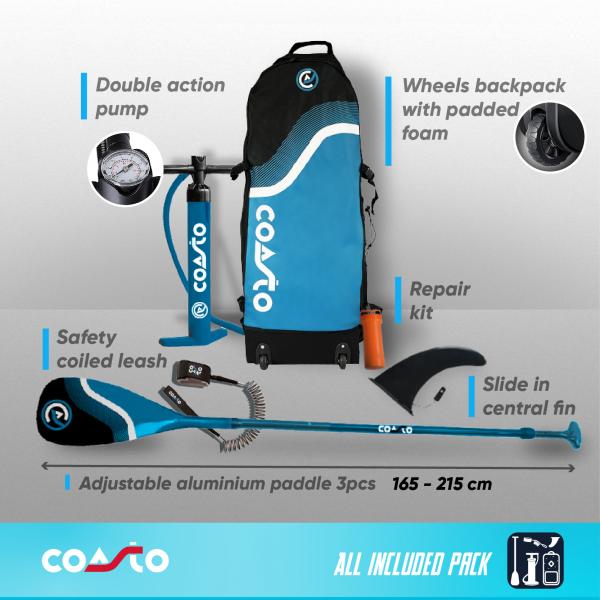 Coasto HOOK 7'5'' SUP gonfiabile per bambini