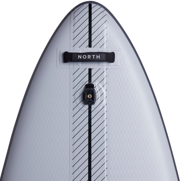 North SUP Pace Tour Planche de standup paddle gonflable Package Ciel Gris