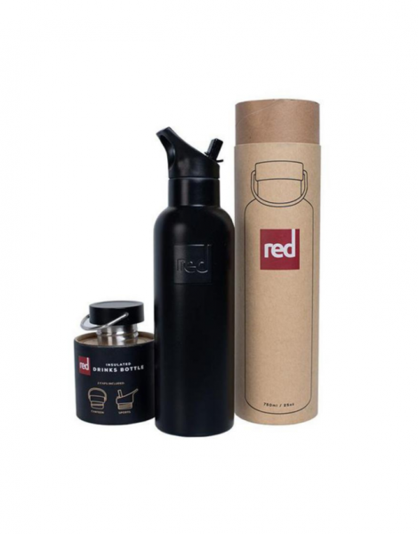 Red Original Insulated Trinkflasche Doppelwandig Schwarz