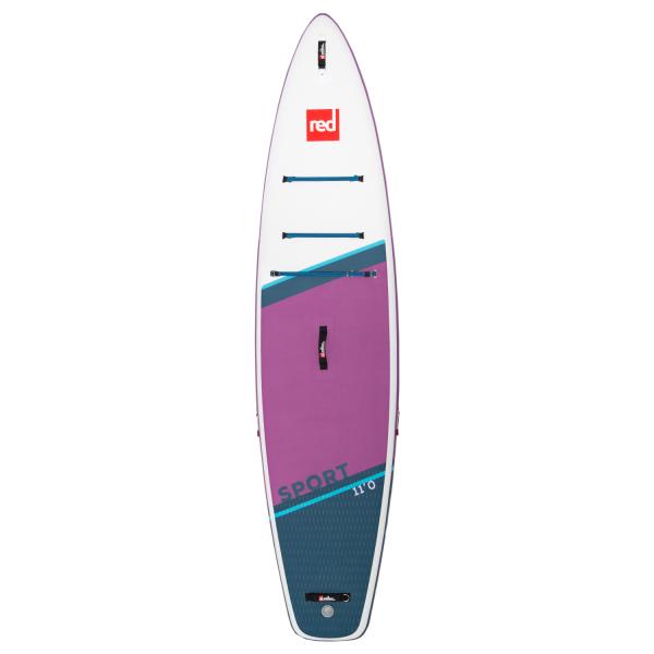 Red Paddle Co SPORT SE SUP 11'0" x 30" x 4.7" MSL Violet-Blanc