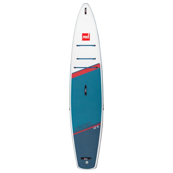 Red Paddle Co SPORT SUP 12'6" x 30" x 6" MSL Blu-Bianco