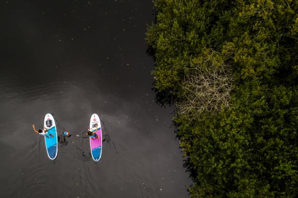 Red Paddle Co RIDE SE SUP 10'6" x 32" x 4.7" MSL Morado-Blanco